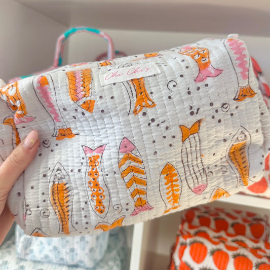 Super Large Cotton Wash-bag (more colours)