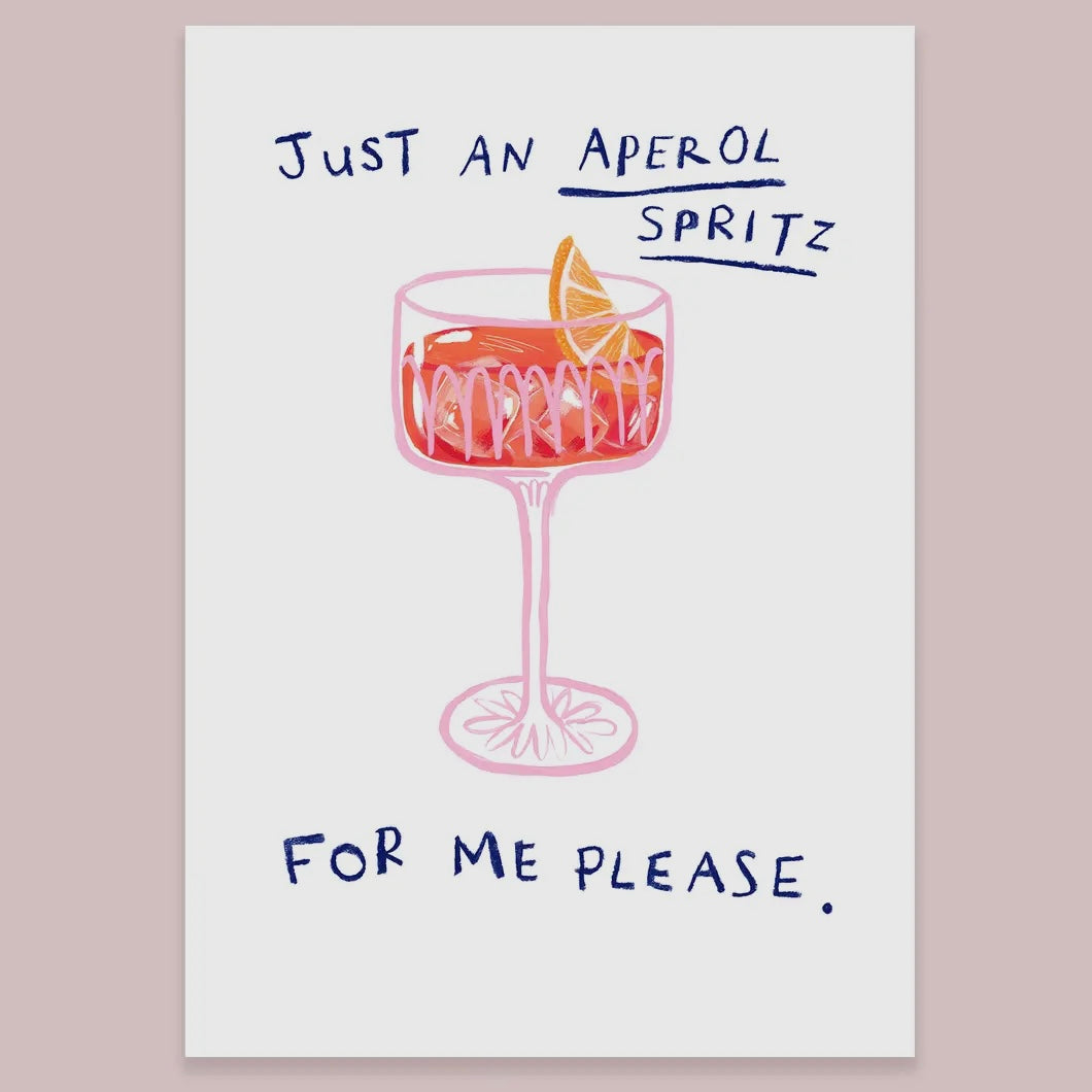 Aperol Spritz A4 Art Print