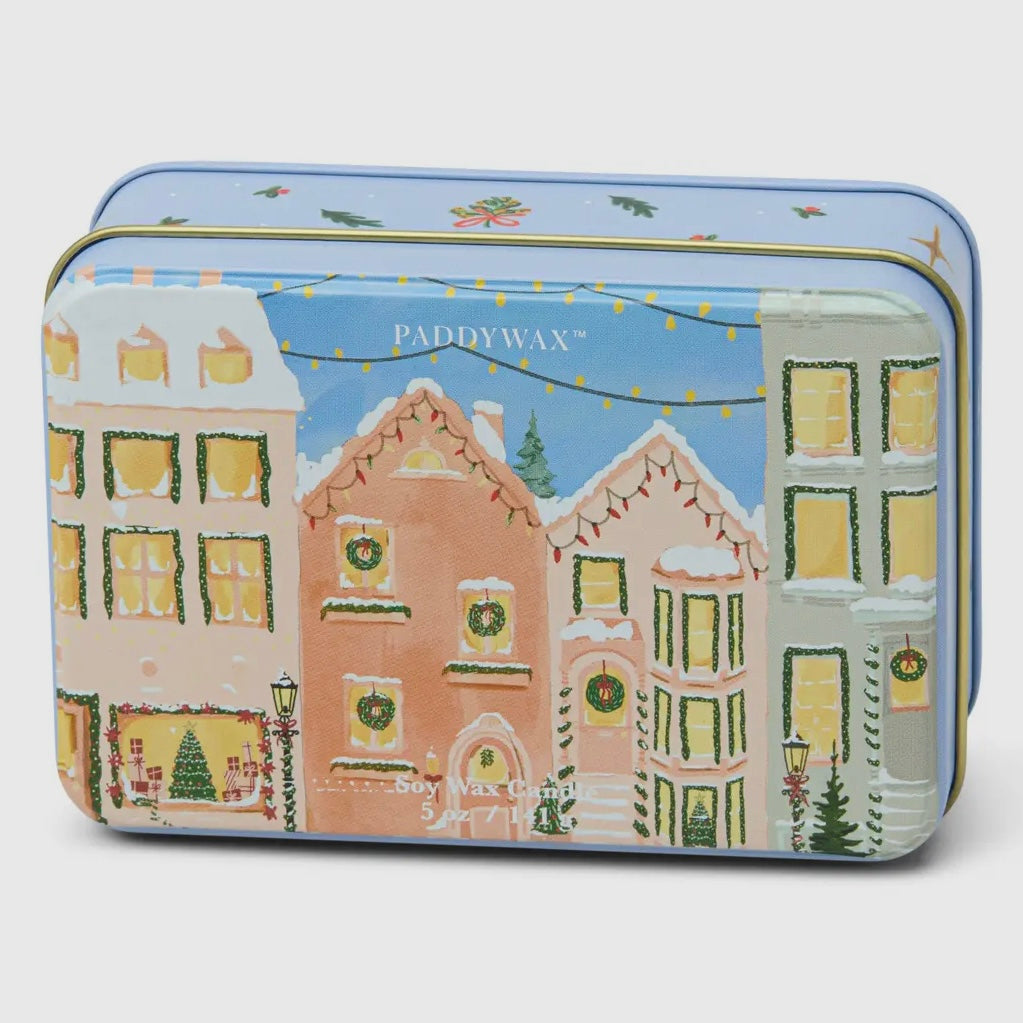 Christmas Tin Candle - Gingerbead & Vanilla