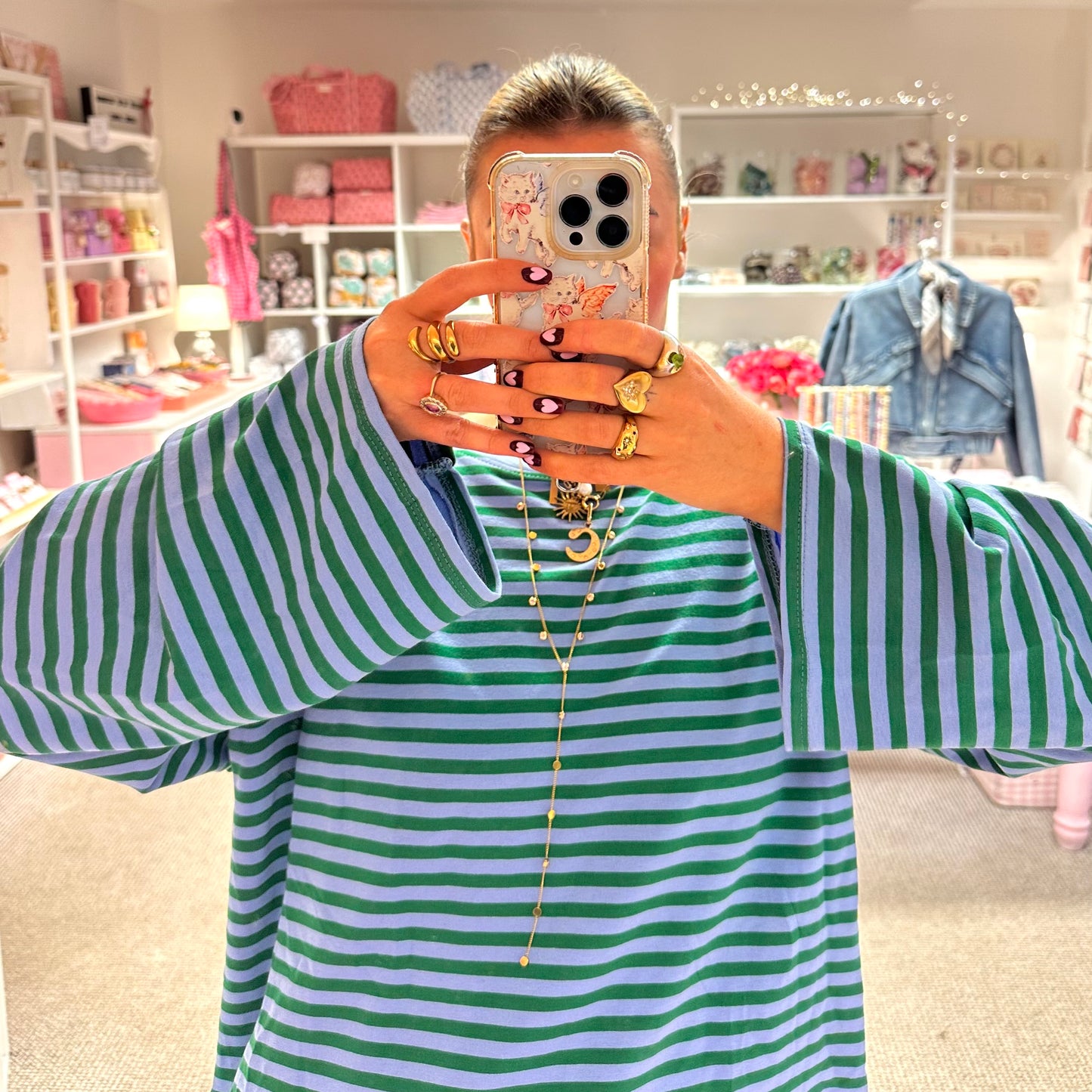 ❤️‍🔥 Slouchy Stripe Long Sleeve T-Shirts (4 Dreamy Colourways)