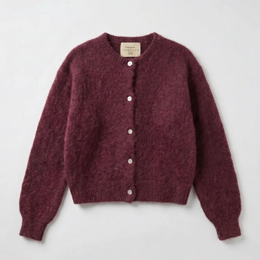 Maroon Cardigan