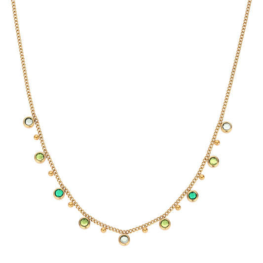 Bijoux De Mimi ‘Grace Multi-Tone Droplet Necklace’ ⭐️