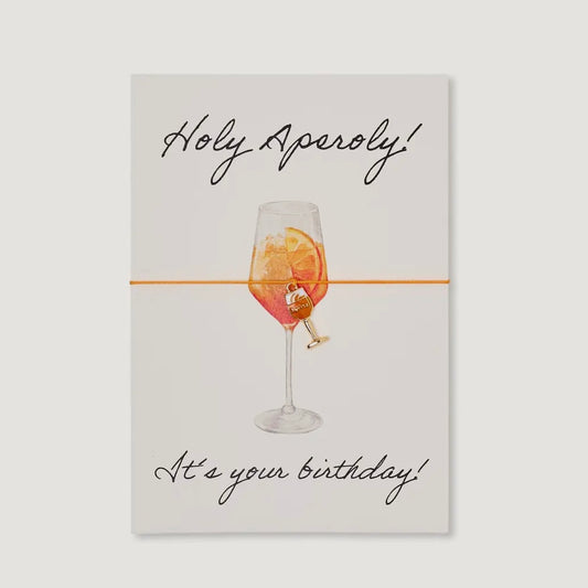 Bracelet Card ‘Holy Aperoly! Its Your Birthday’