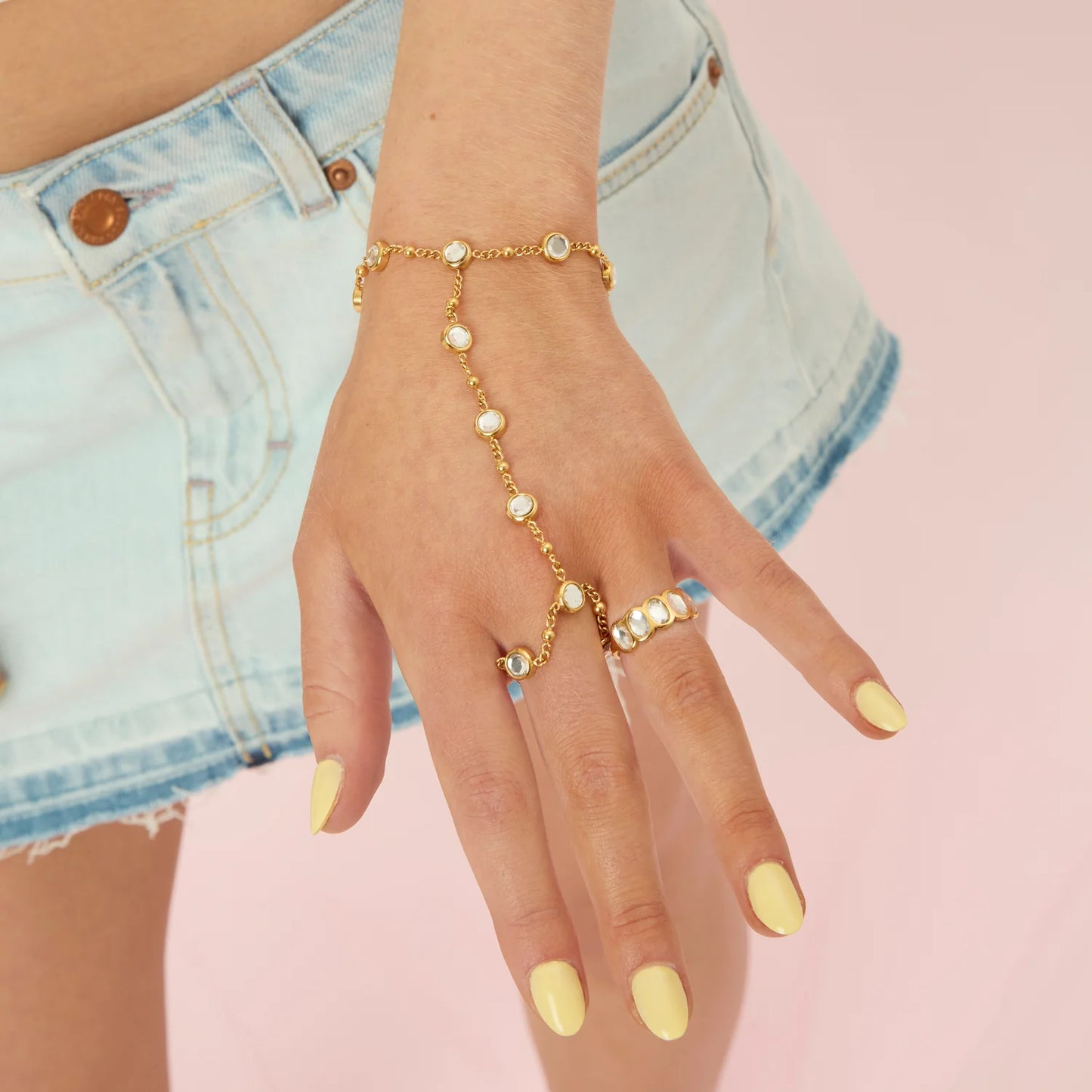 Bijoux De Mimi ‘Tshenolo Hand Chain’ ⭐️