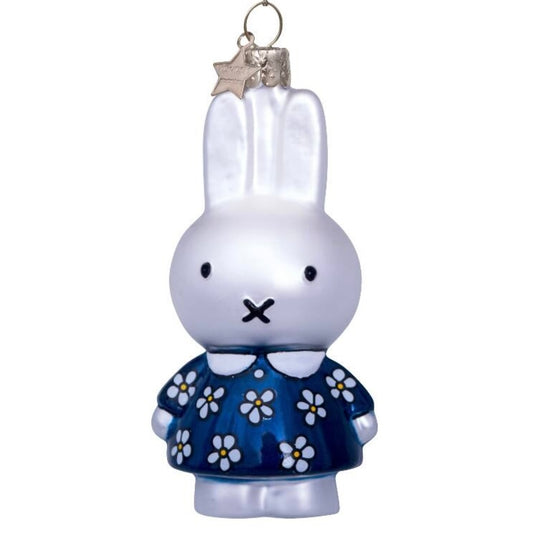 Miffy Blue Dress Christmas Ornament
