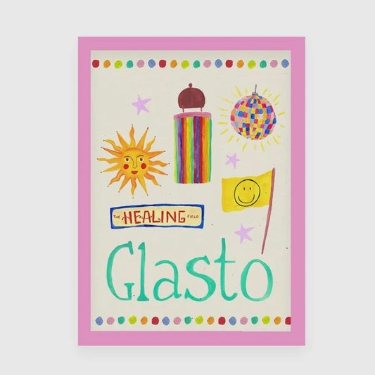 Glasto A4 Print