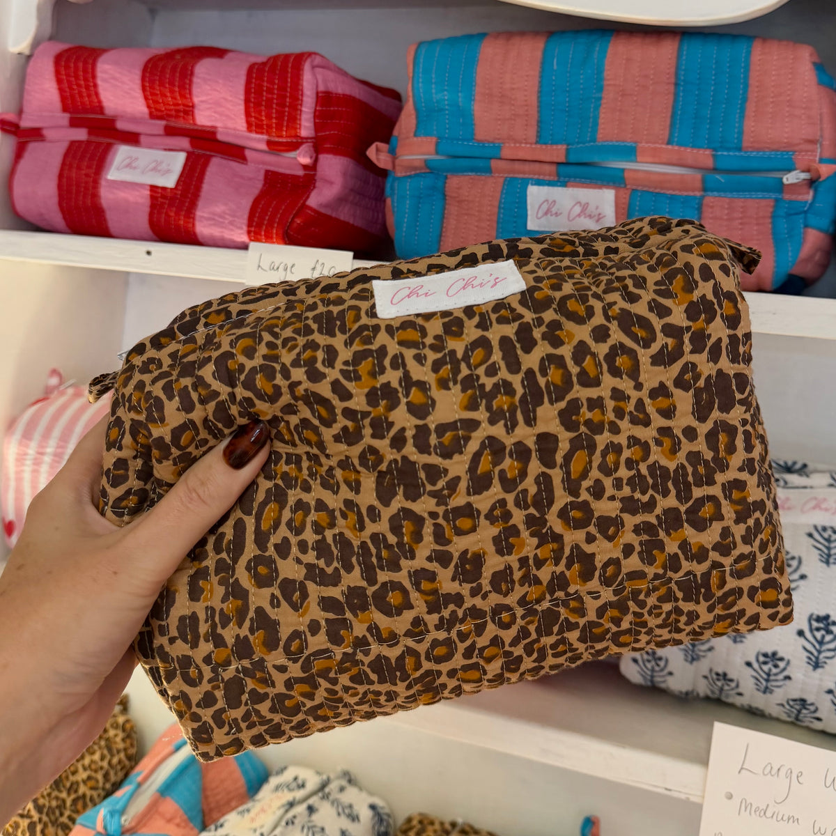 Chi Chi’s Best Selling Super Large Cotton Washbag (more colours)