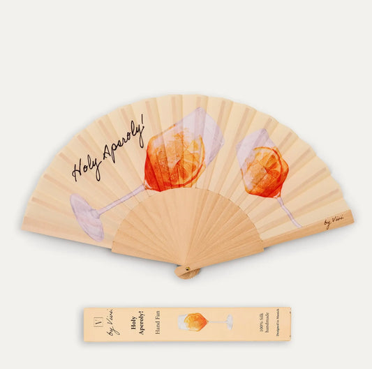🍊 ‘Holy Aperoly!’ Silk Fan