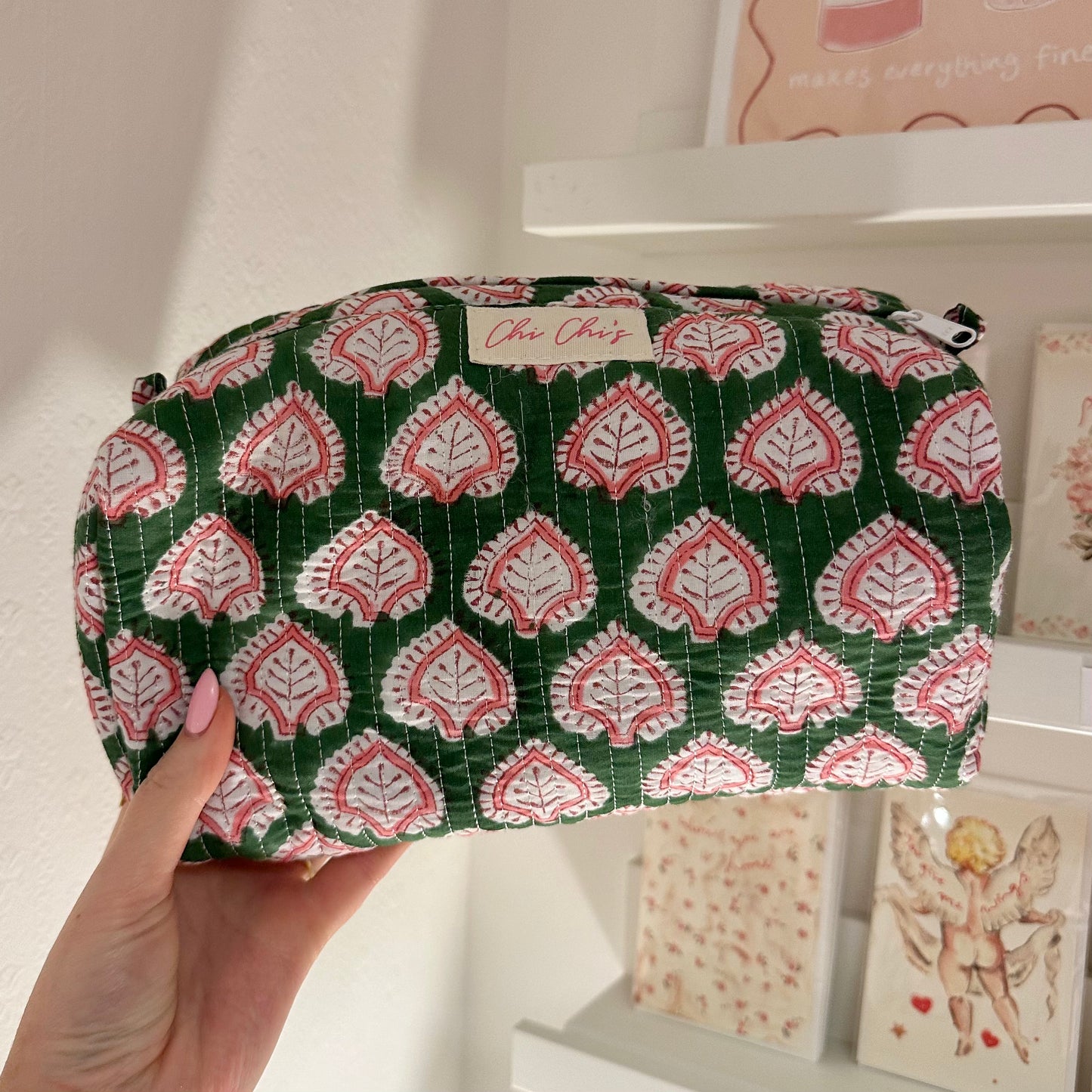 Super Large Cotton Washbag (more colours)