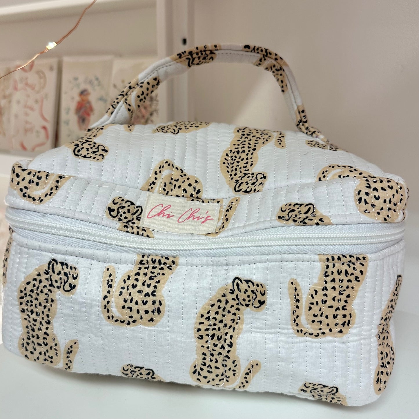 Leopard Print Extra Large Washbag 🐆