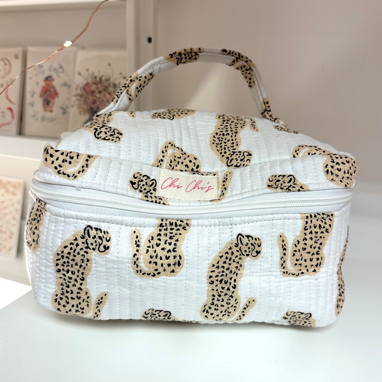 Leopard Print Extra Large Washbag 🐆