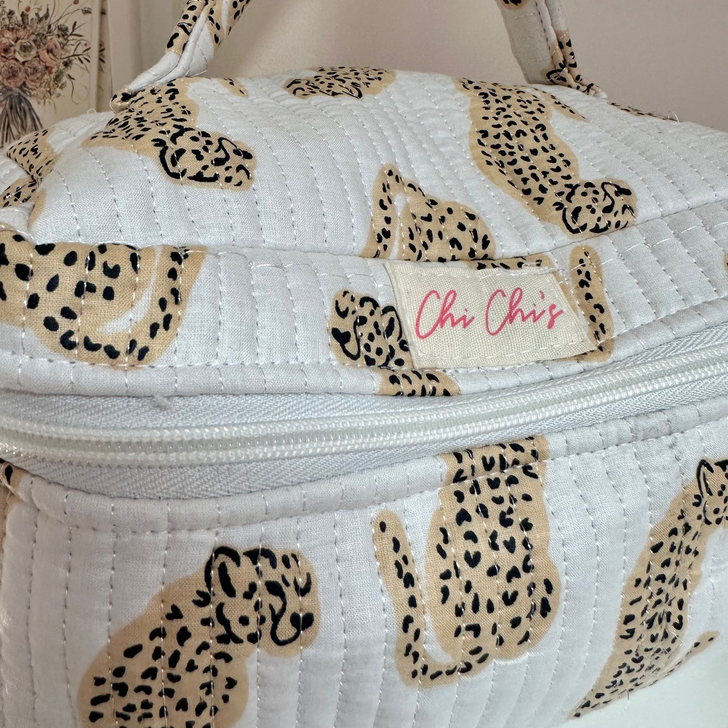 Leopard Print Extra Large Washbag 🐆