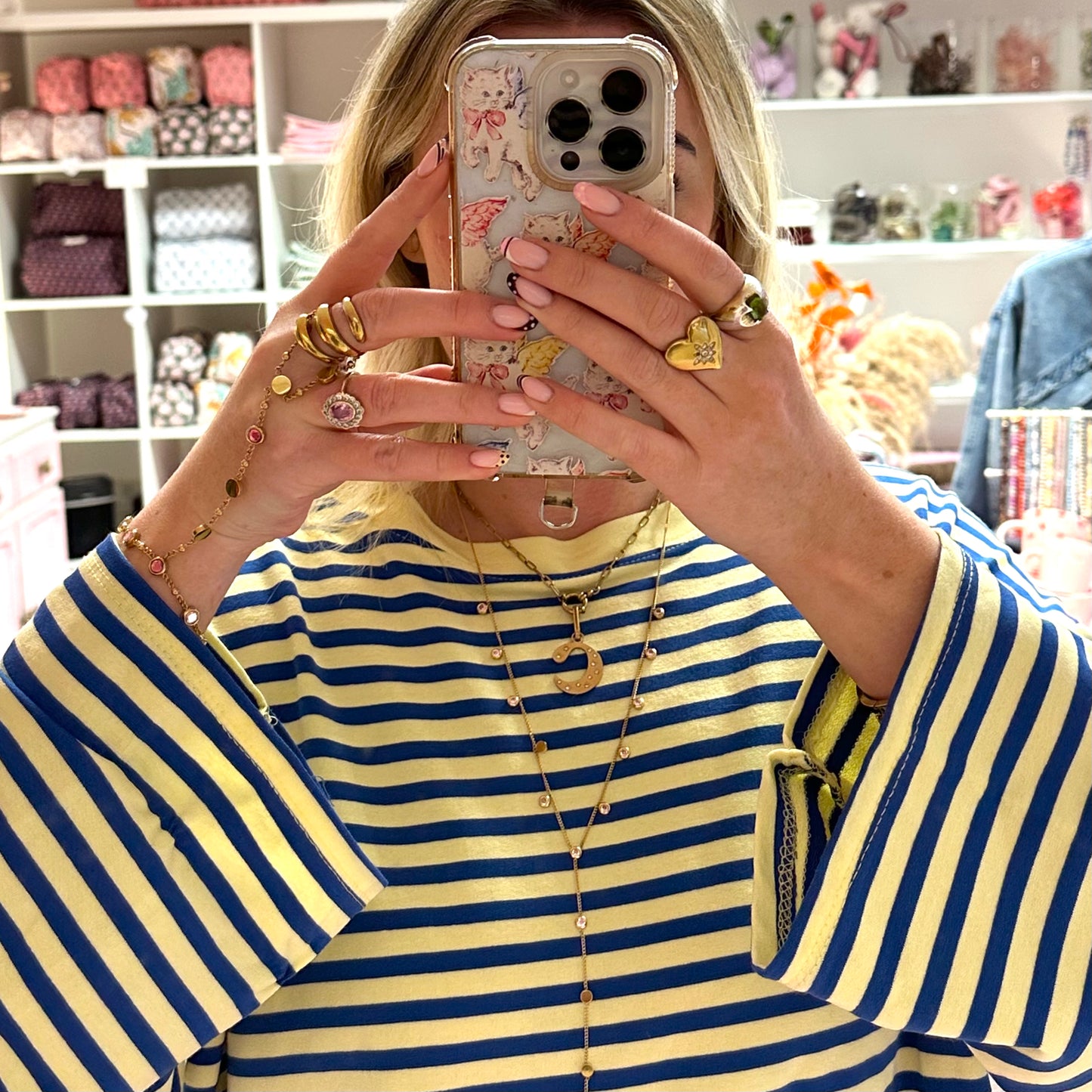 ❤️‍🔥 Slouchy Stripe Long Sleeve T-Shirts (4 Dreamy Colourways)