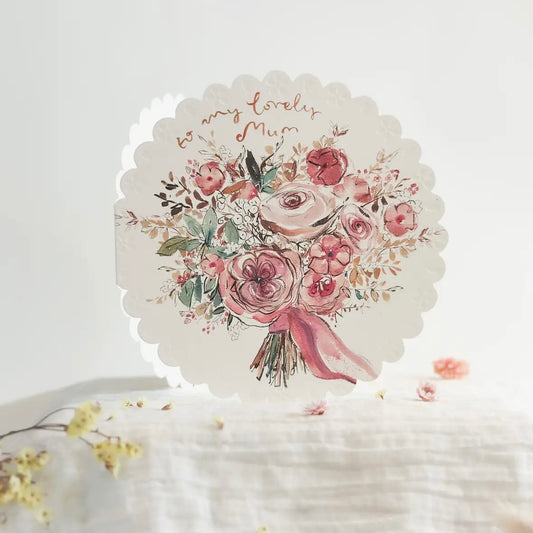 ‘To My Lovely Mum’ Greeting Card