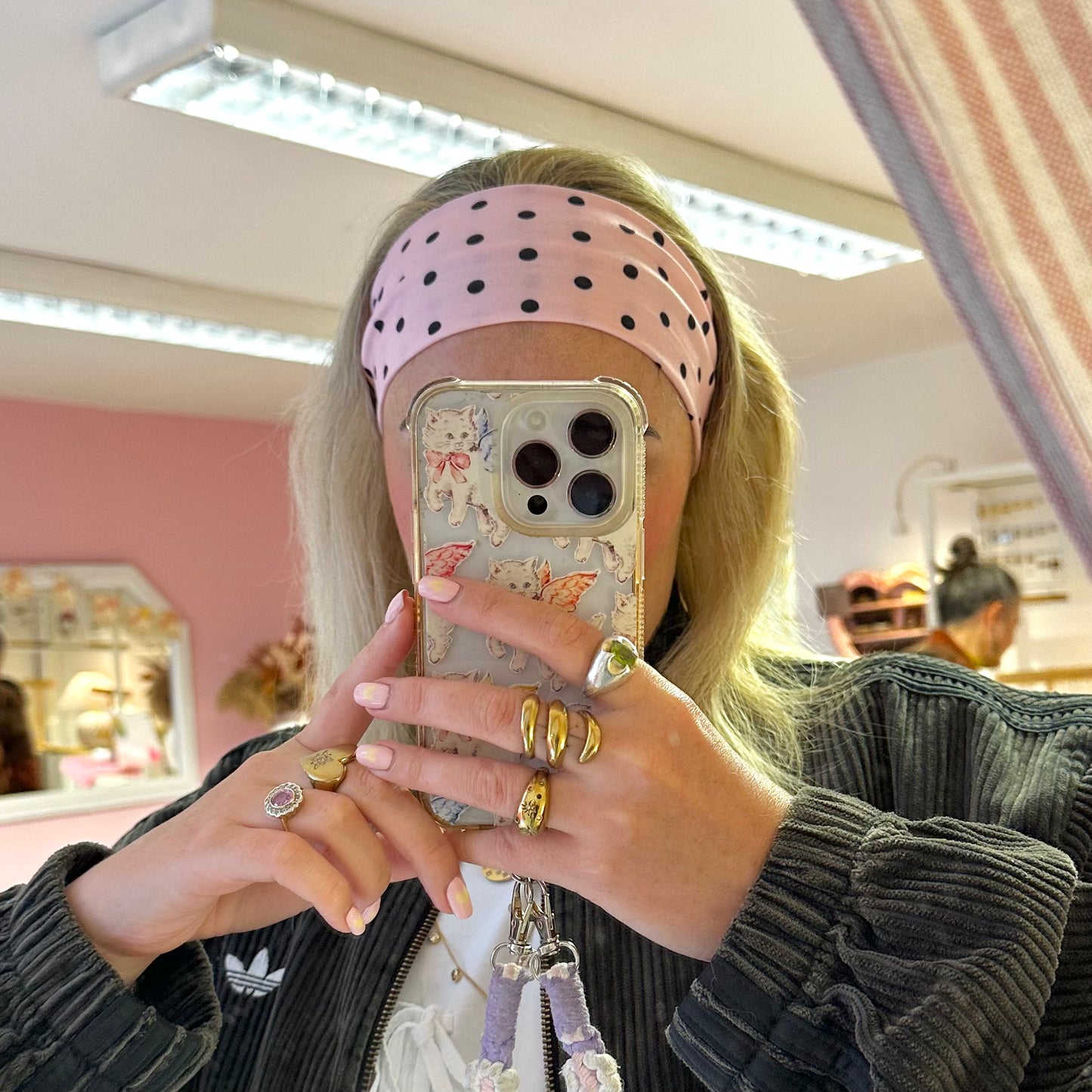 🤎🩷 Polka Dot Headband (2 colourways)