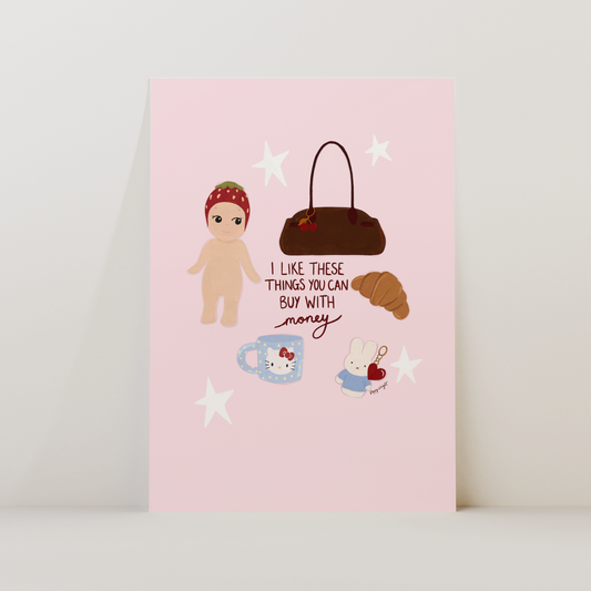 ‘Trinket Lover’ A4 Print